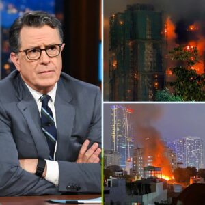 “BREAKING: Massive Fire in Tai Po, Hong Kong Kills 36, Leaves 279 Missing, Including Stephen Colbert’s Wife and Children – Tragic Apartment Blaze Devastates Community”