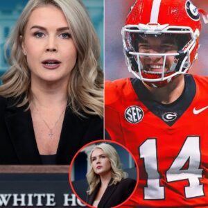 MEDIA EXPLOSION ERUPTS After Karoline Leavitt Disrespects Georgia Bulldogs’ Star QB Gunner Stockton — Twelve Words That Shattered The Internet - tuta