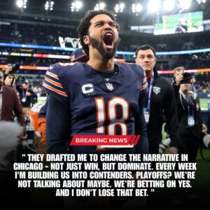 Caleb Williams Ignites Chicago: A Rookie QB Defying Doubt, Reshaping the Bears, and Chasing a Playoff Dream That Could Rewrite NFL History-lq