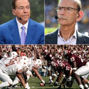 ⭐ 🔥 SHOCKING ONSCREEN SHOWDOWN ERUPTS AS NICK SABAN PUBLICLY SILENCES PAUL FINEBAUM WITH A COLD, DEVASTATING LIVE-TV COUNTERPUNCH AFTER BRUTAL ATTACK ON TEXAS A&M - tuta