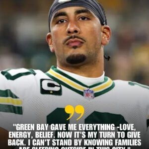 SHOCKWAVE ACROSS THE NFL: Jordan Love’s $5 Million Pledge Sparks Fierce Debate as Fans Question Motives Behind His Massive Homelessness Initiative - TUTA