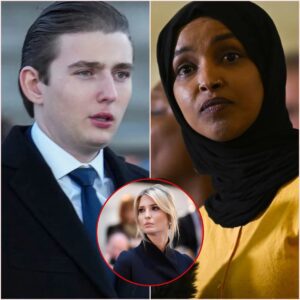 “19-Year-Old Barron Trump Silences Ilhan Omar on Live TV with One Calm, Surgical Sentence—The Moment the Entire Room Stopped Breathing Is Unforgettable” - Tyta