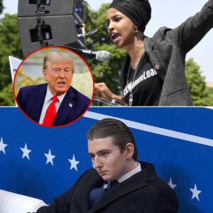 The Shocking Showdown That Shook America: How Barron Trump, At Just 19, Silenced Ilhan Omar’s Furious Rage and Stirred a Nation Into an Emotional Frenzy - pm