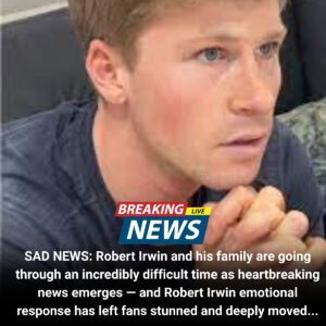 Heartbreak Strikes the Irwin Family: Robert Irwin’s Emotional Outpouring Leaves Fans Shaken and Tearful Worldwide -du