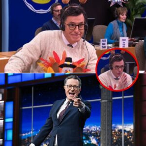 Thanksgiving Turns Into a Mind-Blowing, Unforgettable Frenzy as Stephen Colbert Unleashes a Wild, Hilarious, and Totally Unpredictable Spectacle on Live TV — Fans Are Shocked, Social Media Explodes in Chaos - tuta
