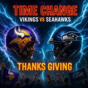 🚨 BREAKING: Vikings vs Seahawks Thanksgiving Week Game Rescheduled in Last-Minute Twist, Fans Panic, J.J. McCarthy and Justin Jefferson Face Unprecedented Pressure as FOX Shakes Up National Broadcast Plans - tuta