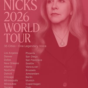 Stevie Nicks Shocks the World: Iconic Rock Sorceress Confirms 2026 Global Tour in an Emotional Comeback Fans Thought Impossible -du