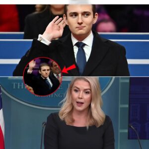 Barron Trump Stuns the Press Corps, Flips the Script at White House Briefing – A Teenage Power Move That Left Journalists Speechless