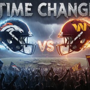 “A Heart-Pounding Prime-Time NFL Showdown at FedEx Field: Denver Broncos and Washington Commanders Fans Brace for a Rivalry Game That Could Change the Course of the Entire Season” -hti