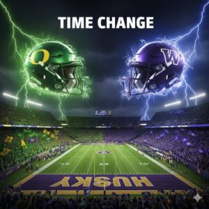 🚨🔥 BREAKING: NCAA Announces New Kickoff Time for Oregon Ducks vs Washington Huskies Rivalry Showdown on November 30 — Fans Nationwide Scramble to Adjust Plans Amid Thanksgiving and Black Friday Chaos - tuta