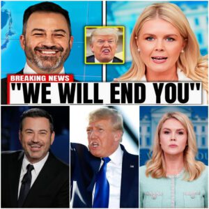 Jimmy Kimmel’s Explosive On-Air Takedown Pushes Karoline Leavitt Into Meltdown as Trump Team Scrambles to Control MAGA Chaos -du