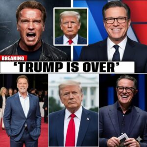 Colbert & Schwarzenegger’s Explosive On-Air Roast Sparks “Meltdown Night” at Mar-a-Lago in the Most Chaotic Late-Night Clash of the Year-lq