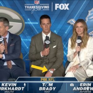 Viewers Stunned as Tom Brady’s Blinding $500,000 ‘Ice Storm’ Watch Hijacks FOX’s Thanksgiving Broadcast—What Happened Next Shocked Everyone-lq