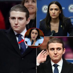 Barron Trump SILENCES AOC in a Standoff That Shook Washington — The Chamber Wasn’t Ready