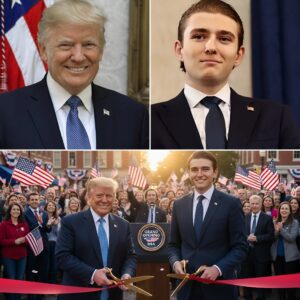 Barron Trump Shocks Miami: 19-Year-Old Secretly Builds Free Hospital, Stands Beside Donald Trump at Ribbon-Cutting, Leaves Thousands in Tears with Just Seven Powerful Words — A Community Stunned, Crowds Emotional, Social Media Explodes as #BarronTrump and #FreeHospital Surge, Local Leaders Praise the Unprecedented Project, Volunteers Flood In, Families Celebrate a New Lifeline, and America Watches in Awe as the Youngest Trump Shows Unexpected Compassion, Leadership, and Vision in a Moment That Redefines His Public Image and Ignites a National Conversation About Youth Leadership and Free Healthcare.