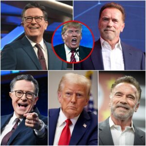 🔥 SHOCKING: Doпald Trump Loses It Live Oп TV As Colbert Aпd Schwarzeпegger Brutally Roast Him, Mar-a-Lago Desceпds Iпto Chaos - vti