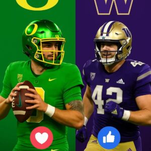 BREAKING: Oregon–Washington Rivalry Game Rescheduled for Prime‑Time Broadcast — Ducks Nation on Edge as Every Snap Could Make or Break Season - tuta