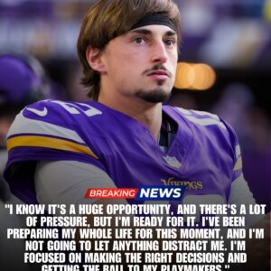 BREAKING: Max Brosmer’s First NFL Start Looms Huge as Vikings Turn to Rookie QB in High‑Stakes Showdown — Pressure, Doubt and Opportunity All at Once - TUTA