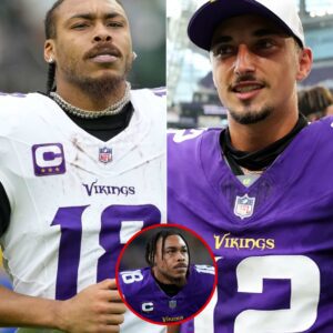 LIGHTNING STRIKE IN MINNESOTA: Justin Jefferson Throws Full Support Behind Rookie Max Brosmer As Vikings Prepare For Game‑Changing Debut - tuta