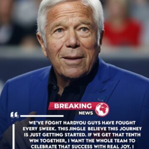 Robert Kraft’s Heartfelt Promise Shakes the NFL as Patriots Chase Miraculous 10-Game Redemption Streak Against the Giants-lq