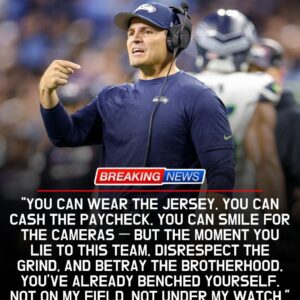 “A Devastating Night of Truth and Consequences: Mike Vrabel’s Explosive, Heart-Driven Decision to Punish Three Seattle Stars Sends a Thunderous Message About Honor, Loyalty, Discipline, and What It Truly Means to Wear Seahawks Blue” -HTI