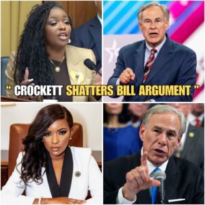 🚨 Unbelievable Political Showdown: Watch Jasmine Crockett Completely Shatter Greg Abbott’s Controversial Bill Defense in Mere Seconds, Leaving Everyone Stunned and Speechless! - Tyta