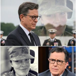 “The Unseen Moment That Shattered the Internet: How Stephen Colbert’s Silent Act of Heart-Breaking Compassion for a Fallen National Guardswoman Became the Most Powerful Story No Cameras Ever Captured” -HTI