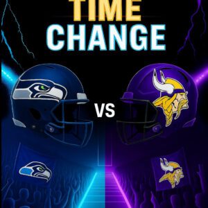BREAKING: Seahawks vs. Vikings Primetime Game Rescheduled Last-Minute — Fans Scramble To Adjust Plans As NBC Guarantees Explosive, Must-See Action - tuta