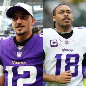 “The Emotional Moment That Shook Minnesota: How Justin Jefferson’s Stunning Public Praise for Unknown Rookie QB Max Brosmer Ignited a Firestorm of Hope, Fear, and Heart-Stopping Speculation Across Vikings Nation” -HTI