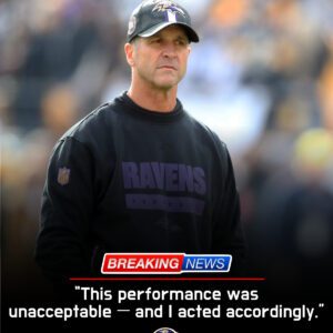“The Emotional Explosion Inside Baltimore: How John Harbaugh’s Heartbreaking Post-Game Fury Led to the Shocking Benching of Three Star Players and Sent Ravens Nation Into Absolute Chaos” -HTI