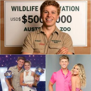 DWTS Shock: Robert Irwin and Witney Carson Donate Half a Million Dollars to Save Animals—Fans Can’t Believe It -du