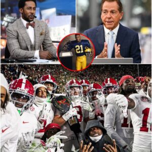 “A Heated Postgame Showdown Between College Football Legends Sparks Social Media Frenzy As Nick Saban Issues Chilling Five-Word Warning To Desmond Howard After Auburn’s Near-Victory Against Alabama” -hti