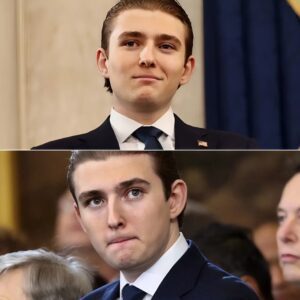 BARRON TRUMP, 19, STUNS MEDIA WITH CALM ENCOUNTER WITH PRESIDENT BIDEN — SOCIAL MEDIA ERUPTS AS THE YOUNG TRUMP HANDLES THE SITUATION WITH UNEXPECTED POISE, SILENCE HEADLINES, AND SHOWS A LEVEL OF MATURITY THAT HAS COMMENTATORS CALLING IT “THE MOST REMARKABLE TEENAGE DISPLAY OF COMPOSURE IN RECENT POLITICS.”_tl