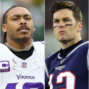 Tom Brady Breaks His Silence in a Shockingly Emotional Defense of Justin Jefferson After Vikings’ Collapse — and Jefferson’s 7-Word Reply Leaves the Entire NFL Stunned, Divided, and Completely Speechless -hti