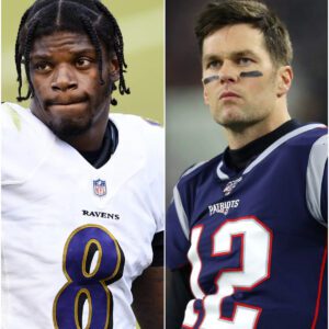 “A Silence-Shattering Moment of Loyalty, Pain, and Unbreakable Brotherhood: Tom Brady’s Shocking Defense of Lamar Jackson — and the 7-Word Bombshell That Stunned the Entire NFL Into Absolute Silence”
