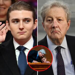 “Barron Trump Holds the Match — Kennedy’s Secret Files Exposed, 19-Year-Old Sparks Political Firestorm and Tension in Washington”_tl