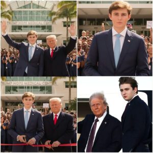 A Secret Miami Hospital Revealed as Barron Trump Cuts the Ribbon, Leaving Thousands in Tears After Seven Unforgettable Words -du