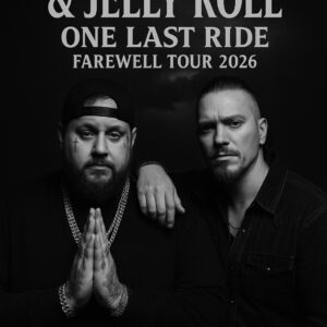 Brandon Lake & Jelly Roll Set the Stage Ablaze: Epic 2026 Legacy Tour Promises Unforgettable Nights of Music and Emotion -du