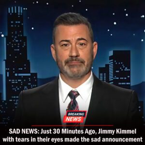 SAD NEWS: Just 30 Minutes Ago, Jimmy Kimmel Broke Down in Tears Announcing Heartbreaking News That Left Fans in Shock -du