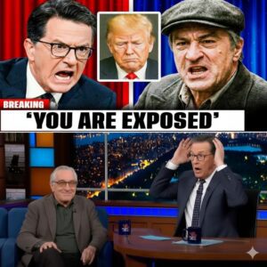 Hollywood ERUPTS: De Niro’s Explosive Live-TV Attack Leaves Trump Furious as Colbert Ignites a Shocking Showdown That Shakes America-lq