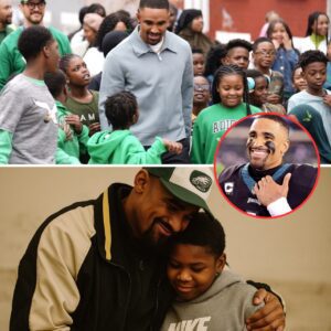 The Hidden Thanksgiving Act of Love Jalen Hurts Gave in Silence for 300 Orphans That Touched America Forever - nh