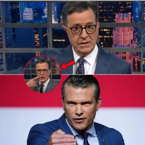 “Stephen Colbert’s Sudden On-Air Confrontation With Pete Hegseth Ignites a Media Firestorm and Triggers One of the Year’s Most Explosive TV Moments”_tl