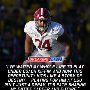 "From Crimson Tide Glory to Tiger Ambition: How Kadyn Proctor’s Lightning-Fast Transfer to LSU Under Lane Kiffin Shakes College Football, Breaks Hearts in Alabama, and Redefines the Playoff Landscape" -hti