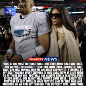 SAD NEWS SHOCKS PHILADELPHIA EAGLES FANS: JALEN HURTS FACES HEARTBREAK WHILE EMOTIONAL MESSAGE FROM HIS WIFE EMMA STUNS NATION - tuta