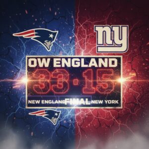 Patriots’ Thunderous Comeback: A Late-Game Surge That Crushed the Giants and Ignited a Night of Unforgettable Glory-lq