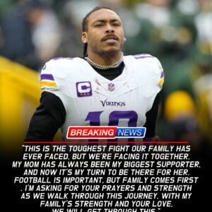 “Heartbreaking News Rocks the Minnesota Vikings: How Star Receiver Justin Jefferson Faces His Mother’s Serious Health Crisis While Coach Kevin O’Connell Delivers a Tearful, Unforgettable Message That Moves the Entire Team and Fans Across the NFL” -hti