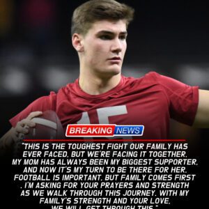 “Heartbreaking Turn at Alabama: Star Quarterback Ty Simpson Faces Mother’s Sudden Health Crisis While Coach Kalen DeBoer Delivers Emotional Words That Move Entire Team and Fans to Tears Across the Nation” -hti