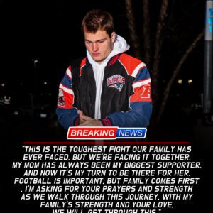 “Heartbreaking Moment at New England Patriots: Star Quarterback Drake Maye Confronts Mother’s Sudden Health Crisis While Coach Mike Vrabel Delivers Emotional Speech That Unites Team and Fans in Tears Nationwide” -hti