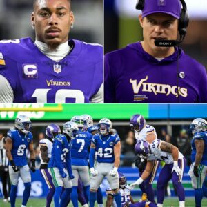 NFL SHOCKWAVES: Coach Kevin O’Connell Breaks Down in Tears After Crushing Vikings Loss as Justin Jefferson Steps Up to Inspire Team and Fans - tuta