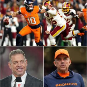 “Troy Aikman Shatters the NFL With a Bold On-Air Accusation That Turns Denver’s Overtime Victory Upside Down and Forces Sean Payton Into an 11-Word Moment That Stuns America” -hti
